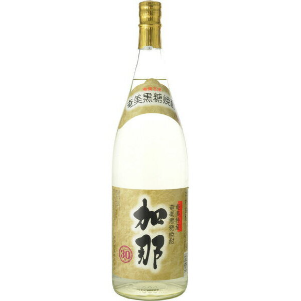 加那　黒糖焼酎　樫樽貯蔵　30度　1800ml