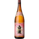 薩摩酒造　さくら白波　芋焼酎　25度　1800ml