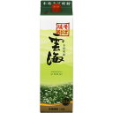 雲海 そば焼酎 25度 パック 1800ml (単品/1本)
