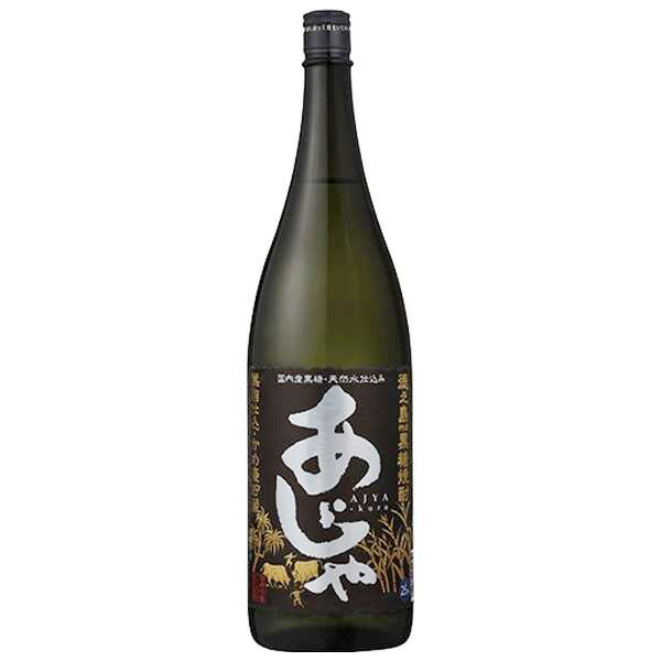 奄美大島にしかわ酒造　黒糖焼酎　あじゃ黒麹　25度　1800ml