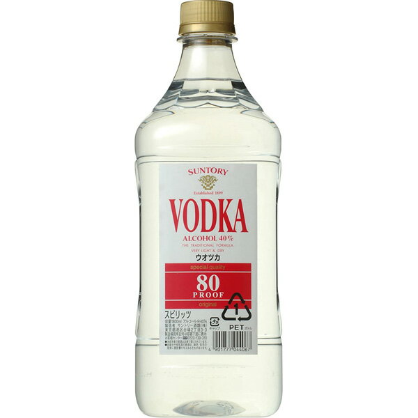 サントリー ウォッカ 80P 1800ml