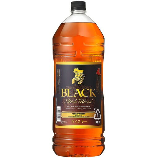 【全品ポイント5倍★マラソン期間中★要エントリー】 ブラックニッカ リッチブレンド 4L 正規品 【全品ポイント5倍★マラソン期間中★要エントリー】 ブラックニッカ リッチブレンド 4L 正規品