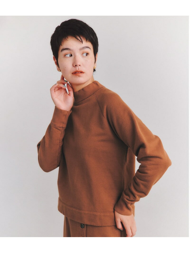 【SALE/55%OFF】Vintage Grille Urake リブボトルネックプルオーバー SIPULI シプリ トップス カットソー・Tシャツ ブラウン...