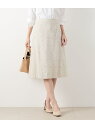 【SALE/35%OFF】【L】エンブロイダリーフラワー Aラインスカート NEWYORKER WOMEN L-SIZE ニューヨーカー エルサイズ スカート ...