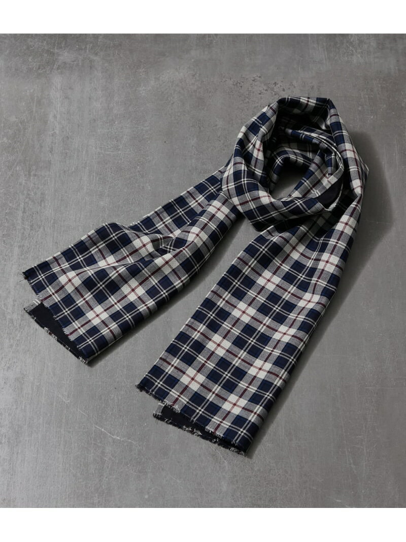 シアーニューヨーカータータンストール NEWYORKER MEN ニューヨーカー ファッション雑貨 マフラー・ス..