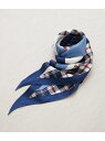 【SALE/19%OFF】ニューヨーカータータン 菱形スカーフ NEWYORKER WOMEN ニューヨーカー ファッション雑貨 スカーフ・バンダナ ネイビー【...