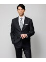 【SALE/45%OFF】【撥水・ストレッチ・防シワ】BUNGY CLOTH ウィンドウペインジャケット(セットアップ対応) NEWYORKER MEN ニュー...