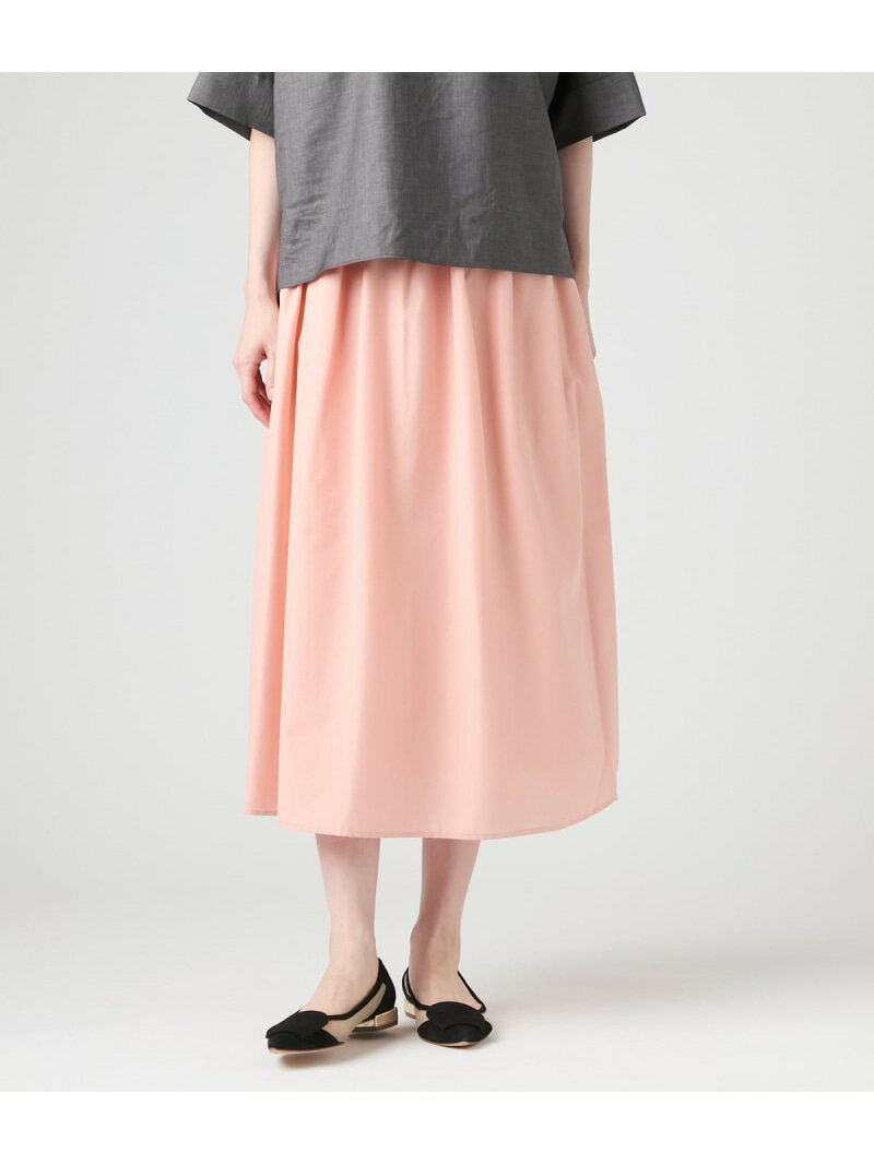 【SALE／44%OFF】【L】ライトタンブラークロス ギャザースカート NEWYORKER WOMEN L-SIZE ニューヨーカ..