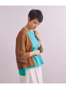 【SALE/34%OFF】Gima Boucle Knit 透かし柄スリーブ 着流しカーディガン SIPULI シプリ トップス カーディガン ブラウン【RBA...
