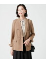 【SALE/29%OFF】【ウォッシャブル】TWマットクレープ ダブルブレストブレザー NEWYORKER WOMEN ニューヨーカー ジャケット・アウター テ...