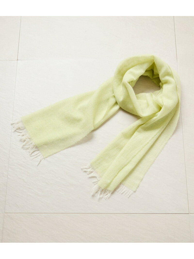 EMMESTYLE(エンメスタイル) 無地ストール NEWYORKER WOMEN ニューヨーカー ファッション雑貨 マフラー・ストール・ネックウォーマー グリーン ブルー【送料無料】[Rakuten Fashion]