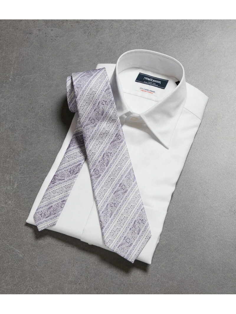 【SALE／46%OFF】ペールスピネ ネクタイ NEWYORKER MEN ニューヨーカー スーツ・フォーマル ネクタイ・蝶ネクタイ ブルー【RBA_E】【送料無料】[Rakuten Fashion]