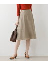 【SALE/46%OFF】【L】ドットペイズリープリント フレアスカート NEWYORKER WOMEN L-SIZE ニューヨーカー エルサイズ スカート そ...