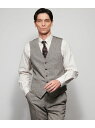 【SALE/40%OFF】ウールアルパカ ホームスパン オッドベスト(セットアップ対応) NEWYORKER MEN ニューヨーカー スーツ・フォーマル セット...