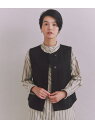 【SALE/30%OFF】Supima Cotton Chino アシンメトリーベスト SIPULI シプリ トップス ベスト・ジレ ベージュ ブラック【RBA...