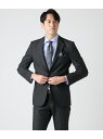 【ストレッチ・防シワ】FLEX COMFORT ウィンドウペイン スーツ NEWYORKER MEN ニューヨーカー スーツ・フォーマル セットアップスーツ ネ...