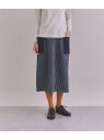 【SALE/41%OFF】Military Quilted Jacquard リブポケットスカート SIPULI シプリ スカート その他のスカート グレー イ...