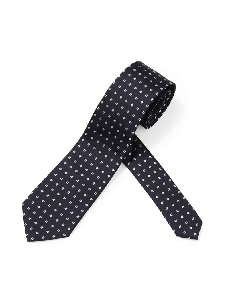 【SALE／22%OFF】スター ネクタイ NEWYORKER MEN ニューヨーカー スーツ・フォーマル ネクタイ・蝶ネクタイ ネイビー【RBA_E】【送料無料】[Rakuten Fashion]