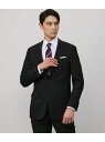 【撥水】New 10month ソリッドブラック ジャケット(セットアップ対応) NEWYORKER MEN ニューヨーカー スーツ・フォーマル セットアップス...