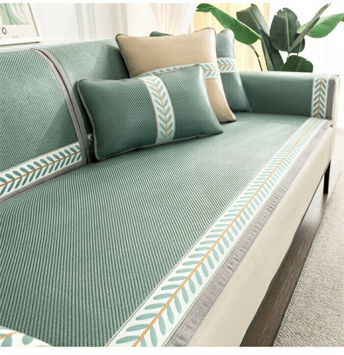 【70*120】ソファカバー 冷感 夏用 ひんやり 涼しい シート マルチカバー 防塵用 雰囲気替え 2人掛け 4人掛け L型ソファー ソファー シンプル 肌触り良い 滑止め [2]