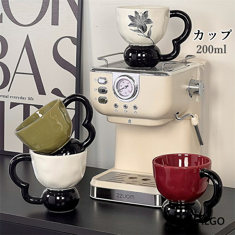 Rakuten - カップ コーヒーカップ コップ 姫様 陶器マグカップ お菓子 防熱 おしゃれ コップ 陶器製食器 引越し祝い 新生活応援 ティーカップ 大容量 プレゼント コップ カフェマグ ギフト 洋食器 和食器