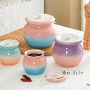 調味料入れ おしゃれ 小さい スプーン付き 陶磁器 キッチン シンプル 300ml 食器 卓上 保存容器 雑貨 生活雑貨 引越し祝い 結婚祝い プレゼント お祝...