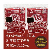 【即日発送】えいようかん 10本 井村屋 （えいようかん10本） 煉 井村屋 5年間長期...