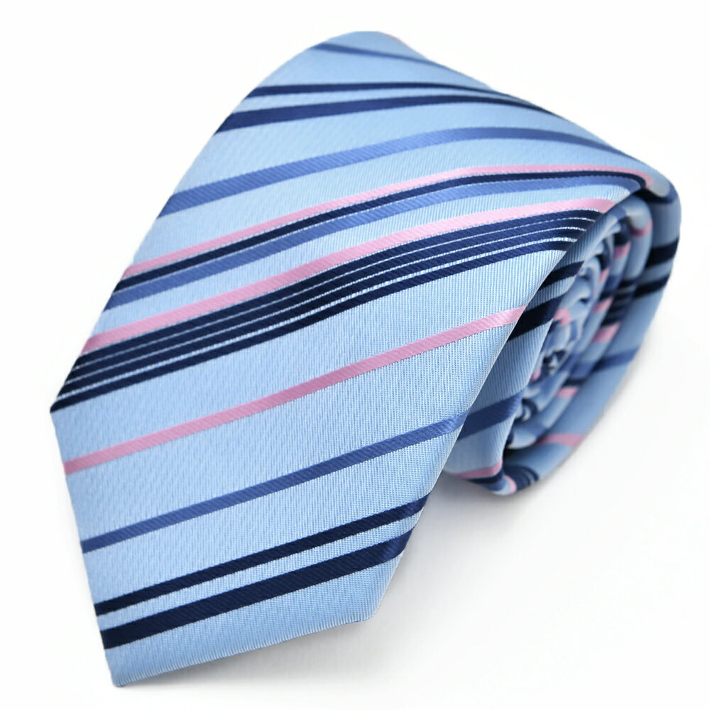 ネクタイ 青 紺 ブルー ネイビー 濃紺 ストライプ メンズ おしゃれ かっこいい ねくたい 洗濯 necktie ブランド プレゼント 結婚式 ギフト 無地 柄 フォーマル 就活 営業 学生 人気 at-ux-ne-1316(C) メール便で送料無料 福袋