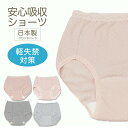 安心吸水ショーツ 女性用 軽失禁 産後 尿漏れパンツ 尿もれ 吸水パッド シニア 介護 婦人下着 レディース インナー ● oth-la-in-1501 メール...