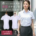 ブラウス レディース 半袖 シャツ ワイシャツ 白 白シャツ オフィス カッターシャツ 事務服 おしゃれ yシャツ レギュラー 開襟 ホワイト 無地 スーツ ビジネスシャツ フォーマル 学生シャツ 礼服 葬式 制服 ●sun-ls-sp-1105メール便で送料無料【2枚は2通】 et lcpmt