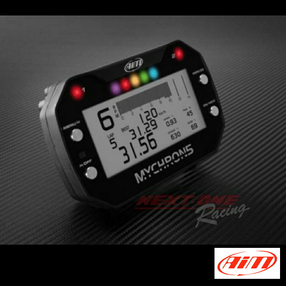 楽天NEXT-ONE　楽天市場店AIM MYCHRON-5S標準セット（マイクロン5S）　GPS内蔵カート用データーロガー