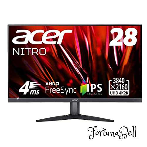 日本エイサー Acer ゲーミングモニター Nitro KG282Kbmiipxのサムネイル