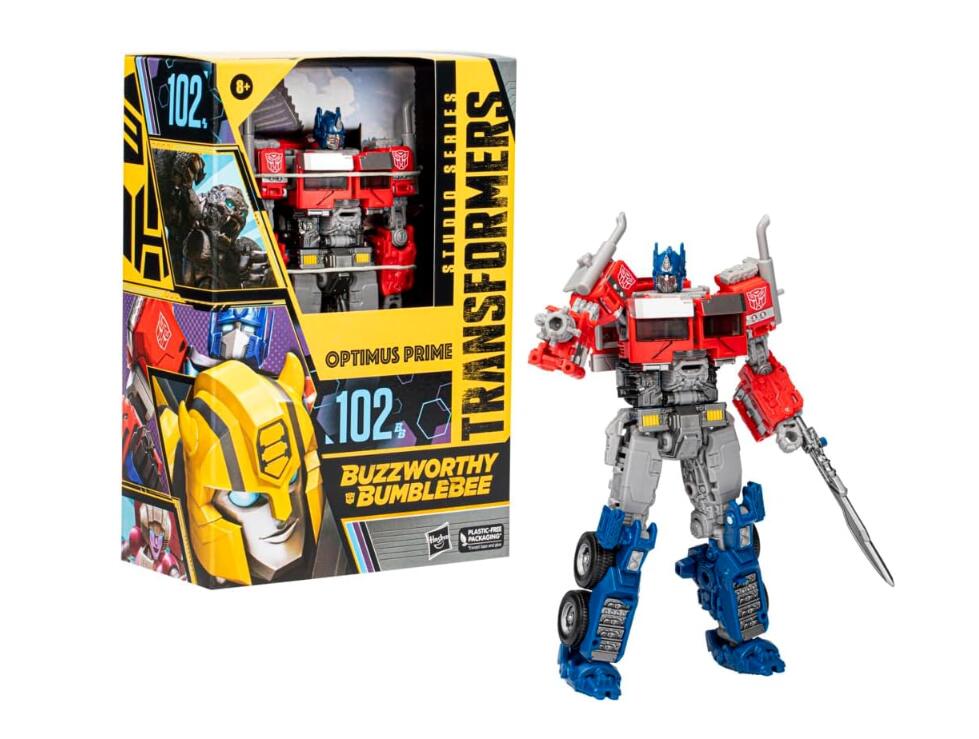 トランスフォーマー:ライズ・オブ・ザ・ビースト バズワーシー・バンブルビー スタジオシリーズ 102BB オプティマスプライム 16cm アクションフィギュア