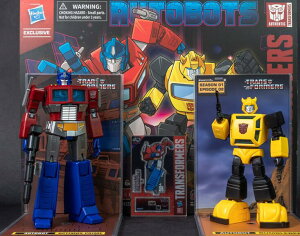 Yoloparkバンブルビー vsコンボイ トランスフォーマー G1 プラモデル Aセット 特典あり