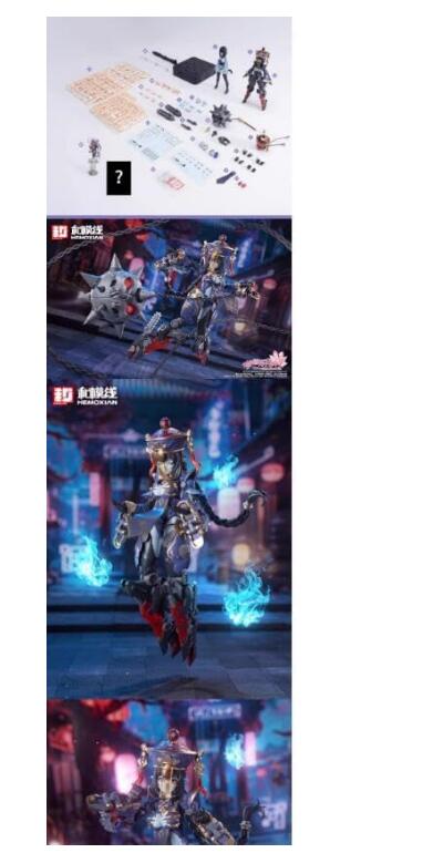 ANGELCASTLETOYSの和模線 「霊」1/12スケール プラモデル dianchi｜アングル3