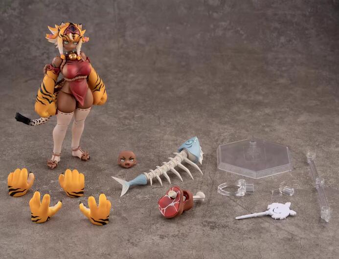 樂天商城 - 蝸之殼Snail Shell(スネイルシェル) RPG-04 タイガーガール ガル 1/12スケール 約150mm PVC&ABS&POM&合金製 塗装済み完成品アクションフィギュア