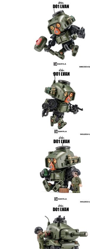 ANGELCASTLETOYSのDAKILA D01 LVAN 可動｜アングル3