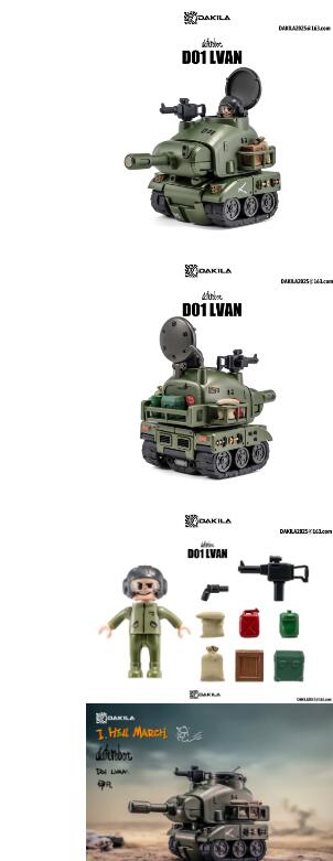 ANGELCASTLETOYSのDAKILA D01 LVAN 可動｜アングル2