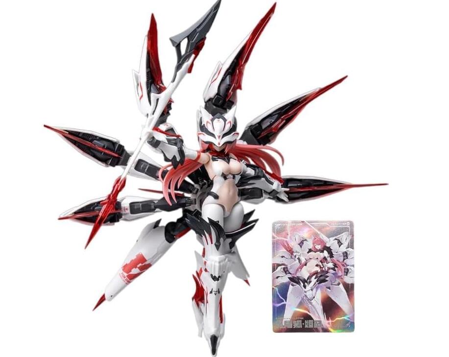 御模道SOSKILL X 九尾狐 妲己 1/12 可動 美少女 プラモデル 組立キット