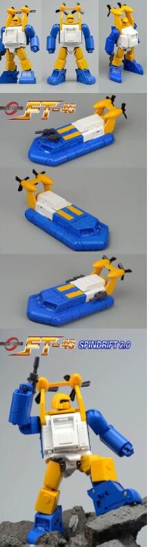 ANGELCASTLETOYSのFT-45 FansToys 可動｜アングル2