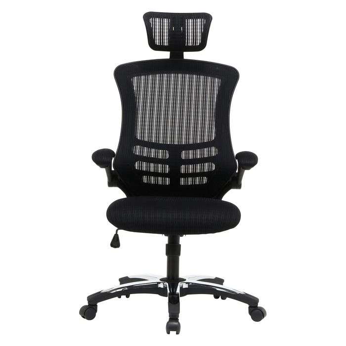 不二貿易 オフィスチェア アームアップチェアー マスターIII BK イス 椅子 デスクチェア パソコンチェア 昇降機能 肘付き ヘッドレスト ロッキング ブラック オフィス 職場 シンプル 82530