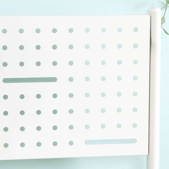 不二貿易 デスク デスクパネル クレバー ホワイト 幅80.5cm 奥行6.5cm 高さ36.5cm オフィス PC 事務デスク 18577 [3]