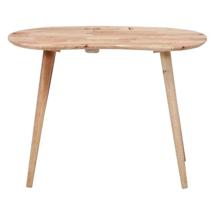 不二貿易 テーブル(子供部屋) Natural Signature キッズテーブル 幅80cm 奥行49.5cm 高さ57.5cm 子供部屋 キッズ 37565 [2]