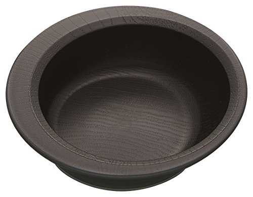 スケーター 木目 すくいやすいボウル ブラック / 38368 / 4973307383687 / NPLS1