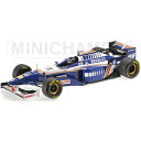 ミニカー / MINICHAMPS 1/43 ウィリアムズ ルノー FW18 デイモン ヒル 1996 ワールドチャンピオン ウェザリング仕様 (No.436966605) / ミニカー / F1 レース レーシングカー / 京商ダイキャスト