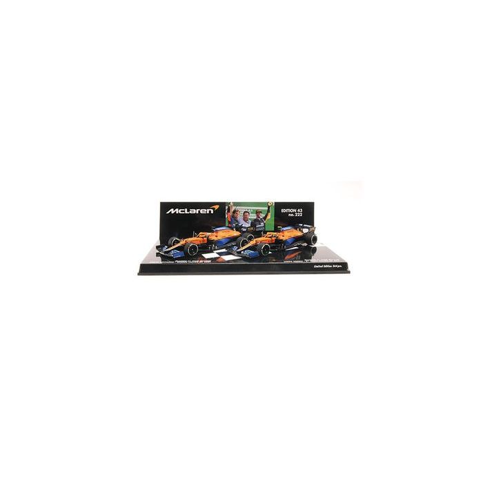  ߥ˥ / MINICHAMPS 1/43 ޥ顼 F1  MCL35M ꥫ/Υꥹ ꥢGP 2021 1-2ե˥å 2楻å No.532210304