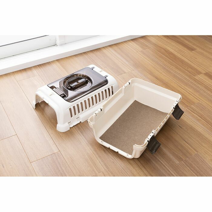 サンコー おくだけ吸着キャリー用マット ペットキャリー用マット ペットキャリーマット 洗濯機対応 撥..