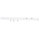マルチレール ホワイト 600mm 4520385806241 MR430 / 長押レール 洋服掛け 帽子掛け カバン掛け カバン 帽子 コート 洋服 ホワイト...