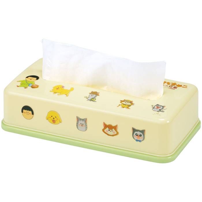 スケーター ティッシュストッカー1段 まめきちまめこ ソフトパックティッシュ用ケース ティッシュケース 子供部屋 大人 子ども キッズ 女の子 かわいい キャラクターグッズ TSST0 [3]