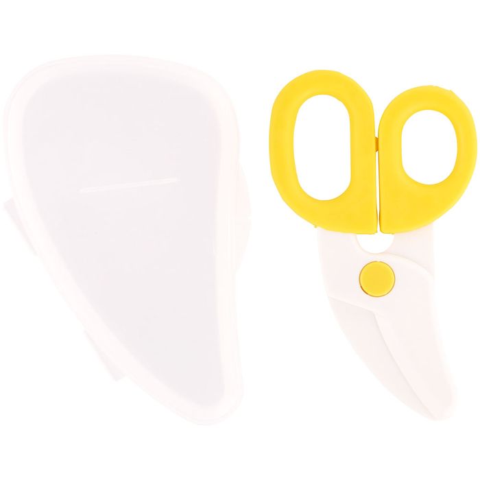 スケーター ペット用フードカッター フードカットハサミ フードカッター キュートイエロー 犬 ネコ 便..